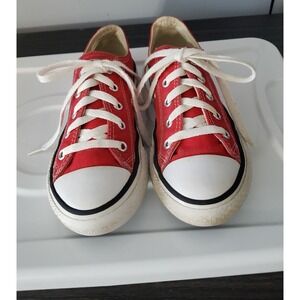 Converse Sneakers Unisex Size 1 Red